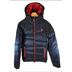 Spyder Nexus Insulated Puffer Men's Medium Black, Red